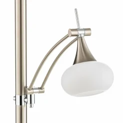 BANKAMP Opera lampadaire à éclairage indirect nickel| Lampadaires Led|Lampadaires