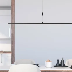 BANKAMP Slim suspension dim ZigBee 128 cm noire| Suspensions Led|Suspensions
