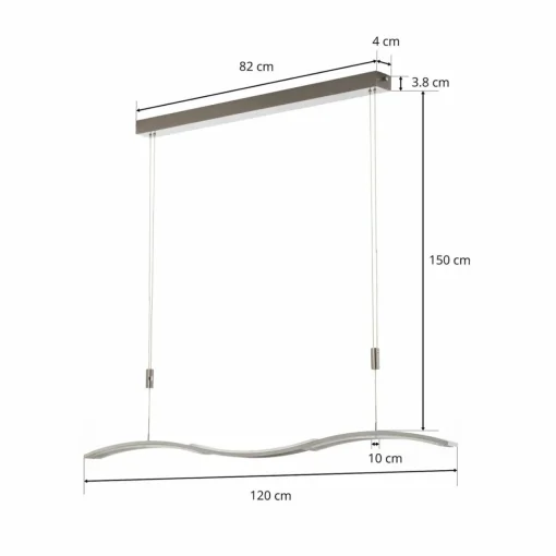 BANKAMP Wave II suspension LED réglable en hauteur| Suspensions Led|Suspensions