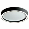 BOPP Aura plafonnier LED Ø 55 cm blanc/noir| Plafonniers Led|Plafonniers