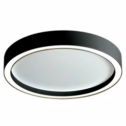 BOPP Aura plafonnier LED Ø 55 cm blanc/noir| Plafonniers Led|Plafonniers