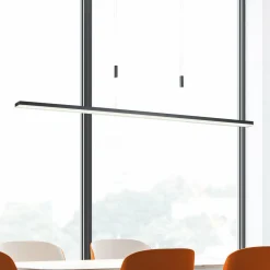 BOPP Baseline suspension LED, aluminium| Suspensions Led|Suspensions