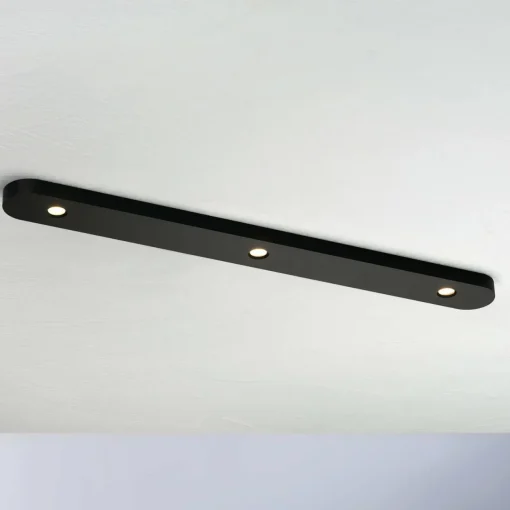 BOPP Close plafonnier LED à 3 lampes noir| Plafonniers Led|Plafonniers