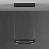 BOPP Float suspension LED commande gestuelle noire| Suspensions Led|Suspensions