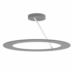 BOPP Stella plafonnier 1 anneau Ø 30 cm alu/blanc| Plafonniers Led|Plafonniers