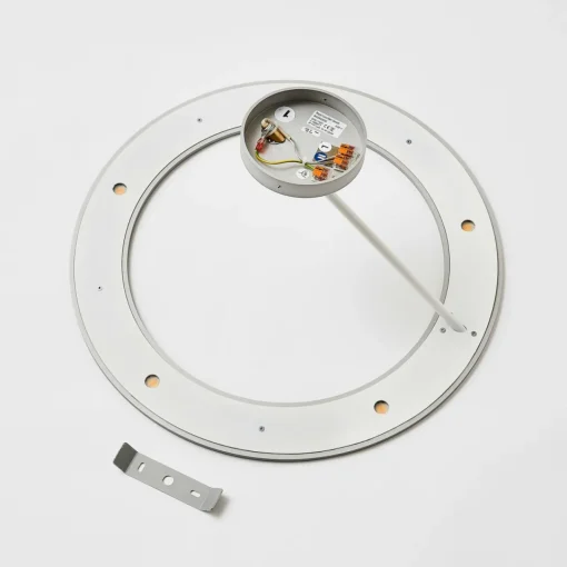BOPP Stella plafonnier 1 anneau Ø 30 cm alu/blanc| Plafonniers Led|Plafonniers