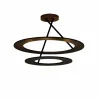 BOPP Stella plafonnier LED 2 anneaux noir| Plafonniers Led|Plafonniers