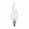 Sylvania Bougie LED E14 ToLEDo 2,5 W 827 claire, flamme| Ampoules Filament|Ampoules Filament