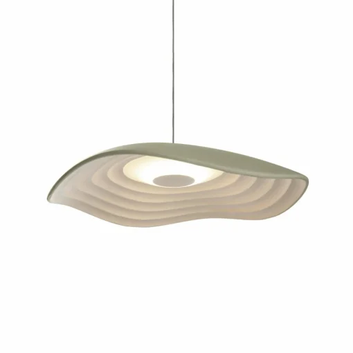 Bover Suspension LED encastrée Valentina S24, gris olive/blanc| Suspensions Led|Suspensions