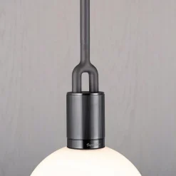 Buster + Punch Forked Pendel Ø 20 cm Gunmetal/opal| Suspensions Led|Suspensions