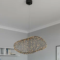 By Rydéns Hayden Suspension LED noire mate 115cm| Suspensions Led|Suspensions