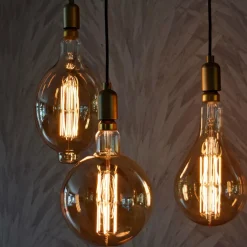 Calex Colosseum LED E27 10,5 W 1 100 lm dim doré| Lampes Led À Intensité Variable|Ampoules Led