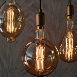 Calex Colosseum LED E27 10,5 W 1 100 lm dim doré| Lampes Led À Intensité Variable|Ampoules Led