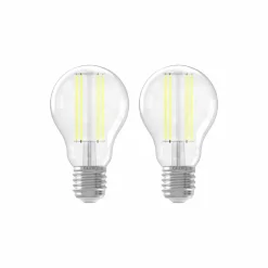 Calex E27 A60 LED 2,2 W 470 lm filament 3 000 K x2| Ampoules Filament|Ampoules Filament