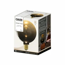 Calex Inception globe LED E27 G125 3 W 1 800 K dim| Lampes Led À Intensité Variable|Ampoules Led