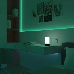Calex lampe de table LED rechargeable Vibey, hauteur 18,8 cm, RGBIC, USB| Lampes À Poser Led|Lampes À Poser Et Lampes De Table