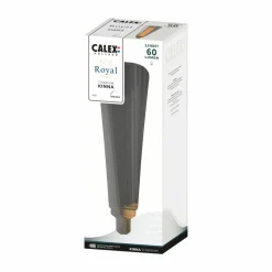 Calex Royal Kinna LED E27 3,5 W 2 000 K dim fumée| Lampes Led À Intensité Variable|Ampoules Led
