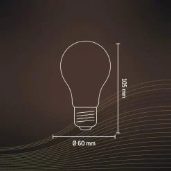 Calex Smart Ampoule LED E27 A60 7W filament CCT| Ampoules Connectées Et Intelligentes|Ampoules Connectées Et Intelligentes