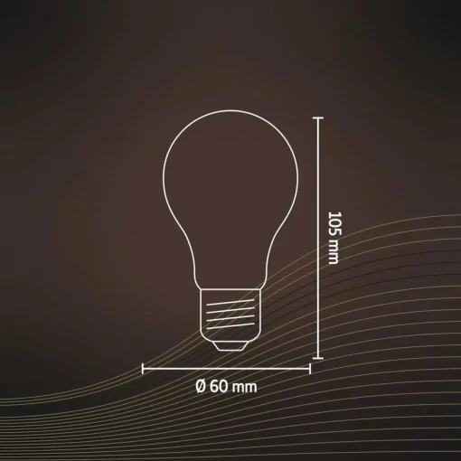 Calex Smart Ampoule LED E27 A60 7W filament CCT| Ampoules Connectées Et Intelligentes|Ampoules Connectées Et Intelligentes