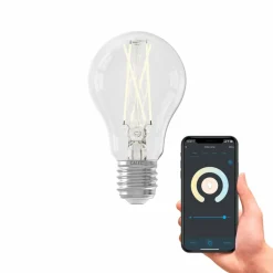Calex Smart Ampoule LED E27 A60 7W filament CCT| Ampoules Connectées Et Intelligentes|Ampoules Connectées Et Intelligentes