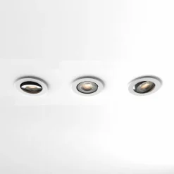 Calex Smart Downlight luminaire encastrable, CCT blanc 3pcs| Spots Encastrés Led|Luminaires Led D'Intérieur