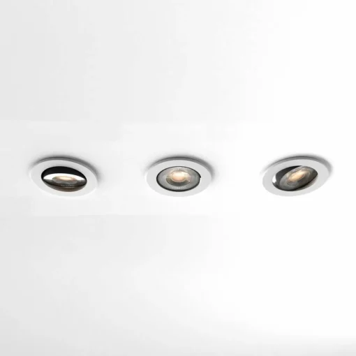 Calex Smart Downlight luminaire encastrable, CCT blanc 3pcs| Spots Encastrés Led|Luminaires Led D'Intérieur