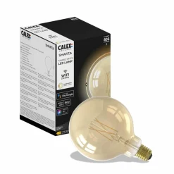 Calex Smart E27 G125 7W filament LED 806lm or| Ampoules Connectées Et Intelligentes|Ampoules Connectées Et Intelligentes