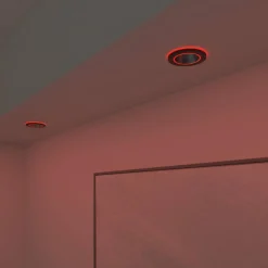 Calex Smart Halo downlight encastré CCT RVB noir| Spots Encastrés Led|Luminaires Led D'Intérieur