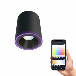 Calex Smart Halo Spot pour plafond LED, noir| Spots Et Projecteurs Led|Spots