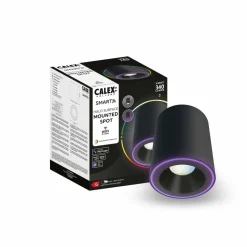 Calex Smart Halo Spot pour plafond LED, noir| Spots Et Projecteurs Led|Spots