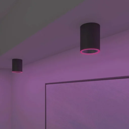 Calex Smart Halo Spot pour plafond LED, noir| Spots Et Projecteurs Led|Spots
