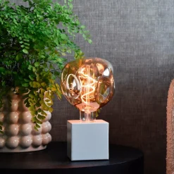 Calex XXL Organic Neo LED E27 4 W G125 dim doré| Lampes Led À Intensité Variable|Ampoules Led