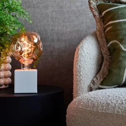 Calex XXL Organic Neo LED E27 4 W G125 dim doré| Lampes Led À Intensité Variable|Ampoules Led