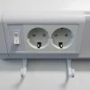 Müller-Licht Chianti 15 W - applique sous-meuble avec 2 prises| Luminaires Led D'Intérieur