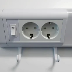 Müller-Licht Chianti 15 W - applique sous-meuble avec 2 prises| Luminaires Led D'Intérieur
