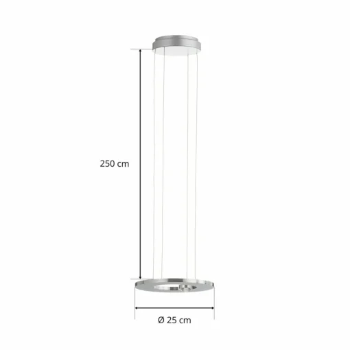 Cini & Nils Cini&Nils Passepartout25 Suspension LED chrome| Suspensions Led|Suspensions