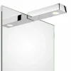 Decor Walther Flat 1 luminaire saillie LED, chromé| Appliques Murales Led|Appliques Murales