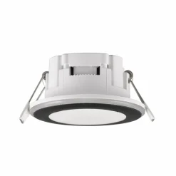 Trio Lighting Downlight LED Argus RGBW télécommande 8 cm noir| Spots Encastrés Led|Luminaires Led D'Intérieur