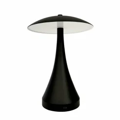 Dyberg Larsen Lampe à poser LED rechargeable Vienna, noir, 28 cm| Lampes À Poser Led|Lampes À Poser Et Lampes De Table