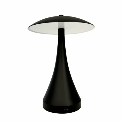 Dyberg Larsen Lampe à poser LED rechargeable Vienna, noir, 28 cm| Lampes À Poser Led|Lampes À Poser Et Lampes De Table
