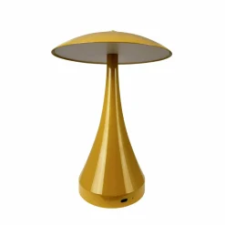 Dyberg Larsen Lampe à poser LED rechargeable Vienna, curry, hauteur 28 cm| Lampes À Poser Led|Lampes À Poser Et Lampes De Table