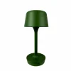 Dyberg Larsen Lampe à poser LED rechargeable Flow, vert, hauteur 25 cm| Lampes À Poser Led|Lampes À Poser Et Lampes De Table