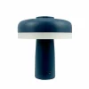 Dyberg Larsen Lampe à poser LED rechargeable Porter, bleu, hauteur 16 cm| Lampes À Poser Led|Lampes À Poser Et Lampes De Table