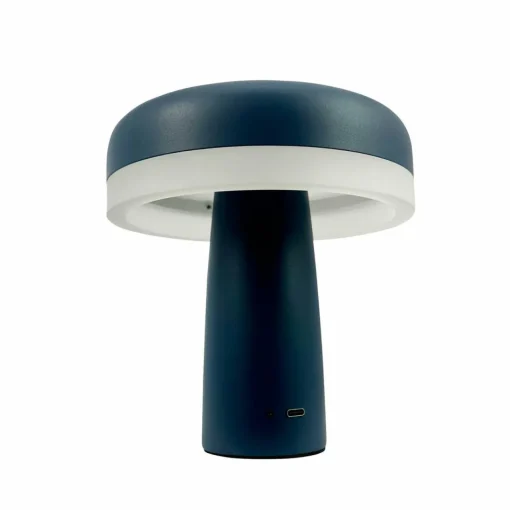 Dyberg Larsen Lampe à poser LED rechargeable Porter, bleu, hauteur 16 cm| Lampes À Poser Led|Lampes À Poser Et Lampes De Table