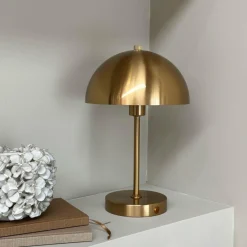 Dyberg Larsen Stockholm Lampe à poser rechargeable, laiton antique| Lampes À Poser Led|Lampes À Poser Et Lampes De Table