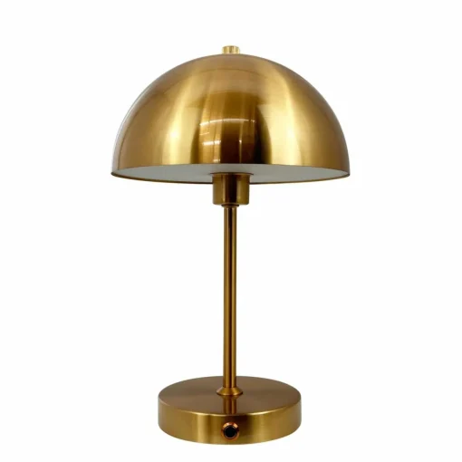 Dyberg Larsen Stockholm Lampe à poser rechargeable, laiton antique| Lampes À Poser Led|Lampes À Poser Et Lampes De Table