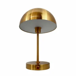 Dyberg Larsen Stockholm Lampe à poser rechargeable, laiton antique| Lampes À Poser Led|Lampes À Poser Et Lampes De Table