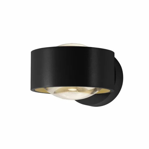 Egger Licht Egger Applique murale LED Clippo Optic, noir/or, DTW, up/down| Appliques Murales Led|Appliques Murales