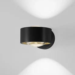 Egger Licht Egger Applique murale LED Clippo Optic, noir/or, DTW, up/down| Appliques Murales Led|Appliques Murales