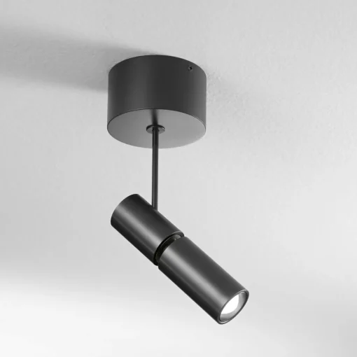 Egger Licht Egger Zooom XL spot LED saillie 3 000 K noir| Spots Et Projecteurs Led|Spots